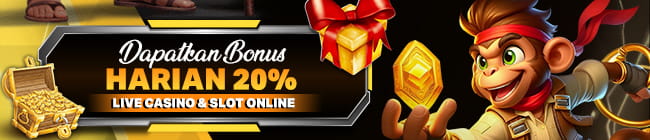 BONUS DEPOSIT SETIAP HARI 20%